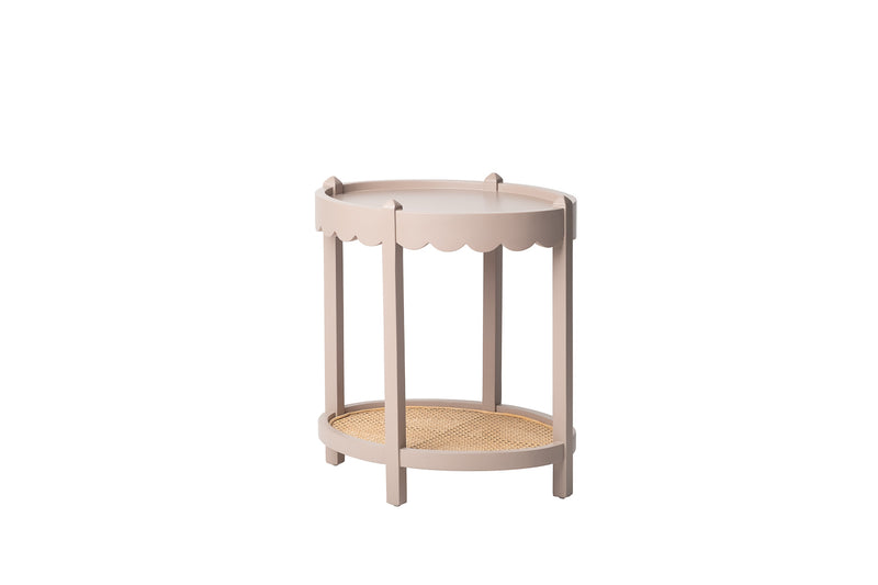 Wave Oval Side Table