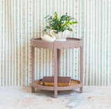 Wave Oval Side Table