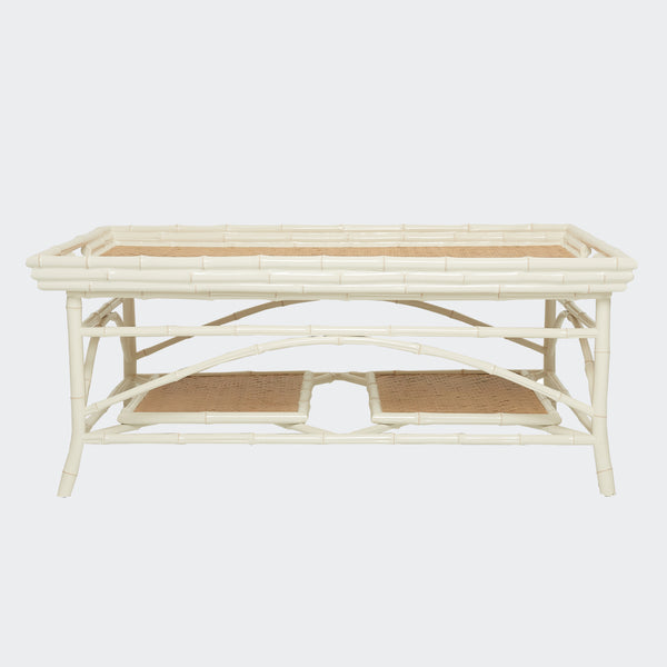Legian Rectangular Coffee Table with removable tray top